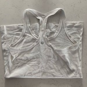 Lululemon Racerback White Tank 6